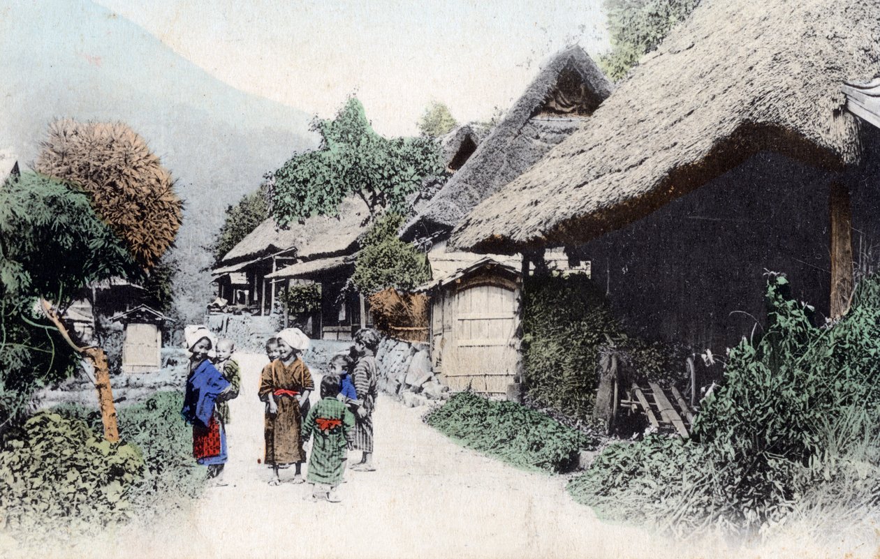 Parasztlakás, Japán, XX. század alkotó: Unbekannt
