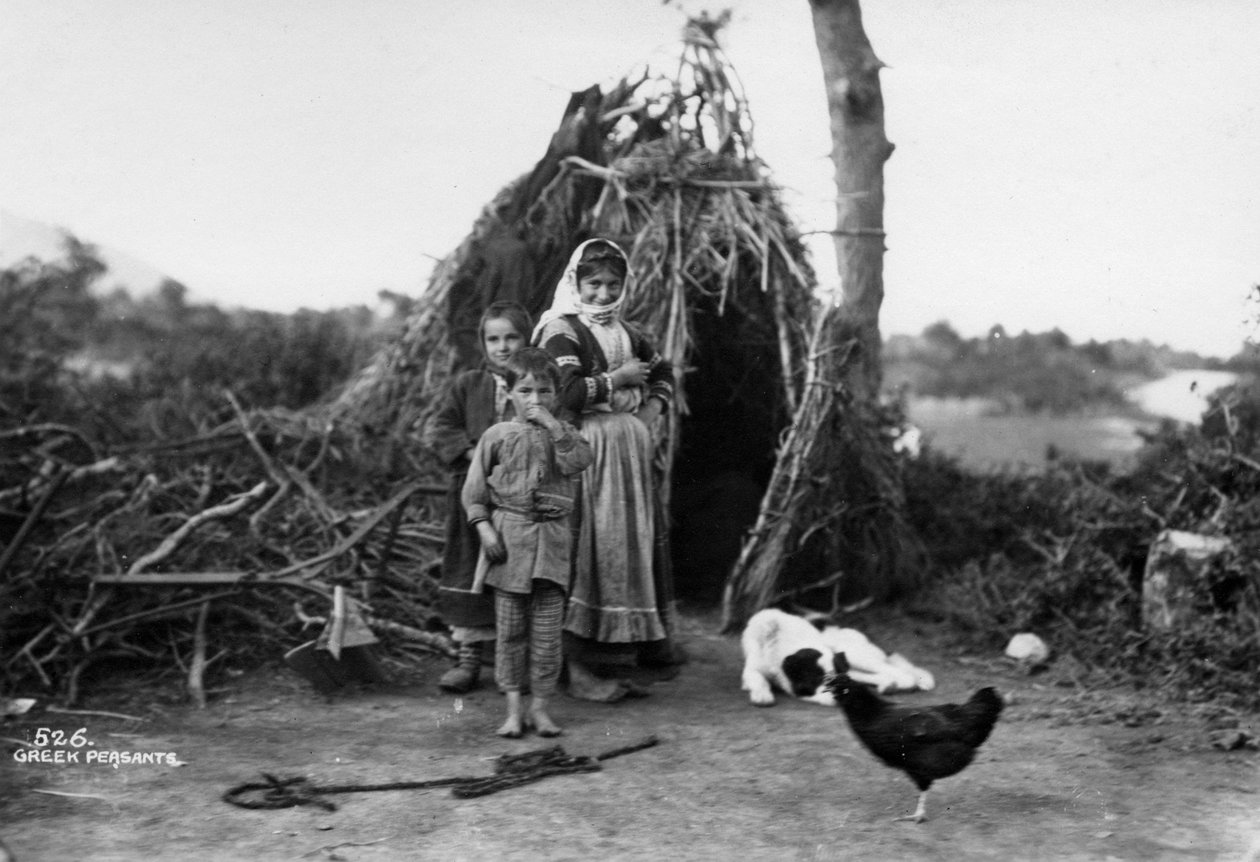 Parasztok, Görögország, 1920-c1930-as évek alkotó: Unbekannt