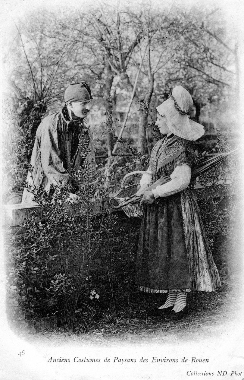 Rouen-i parasztok, Franciaország, 1904 alkotó: Unbekannt