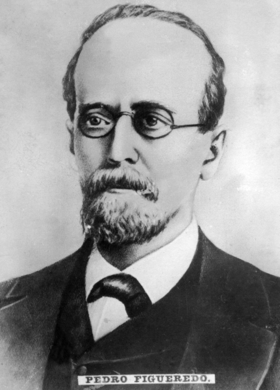 Pedro Felipe Figueredo 1818-1870, kubai költő, zenész és szabadságharcos, 1910 alkotó: Unbekannt