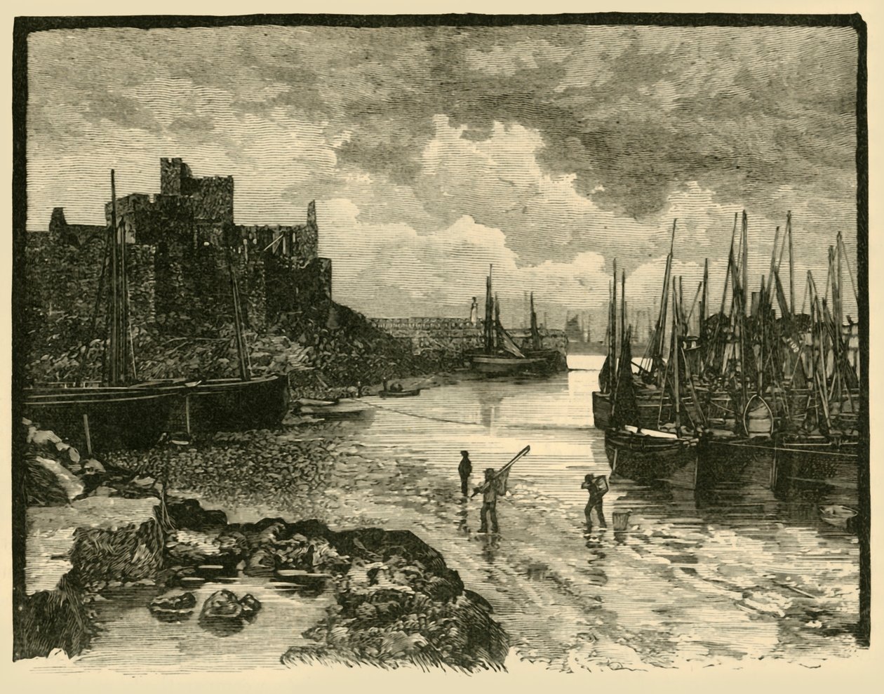 Peel kastély, 1898. alkotó: Unbekannt