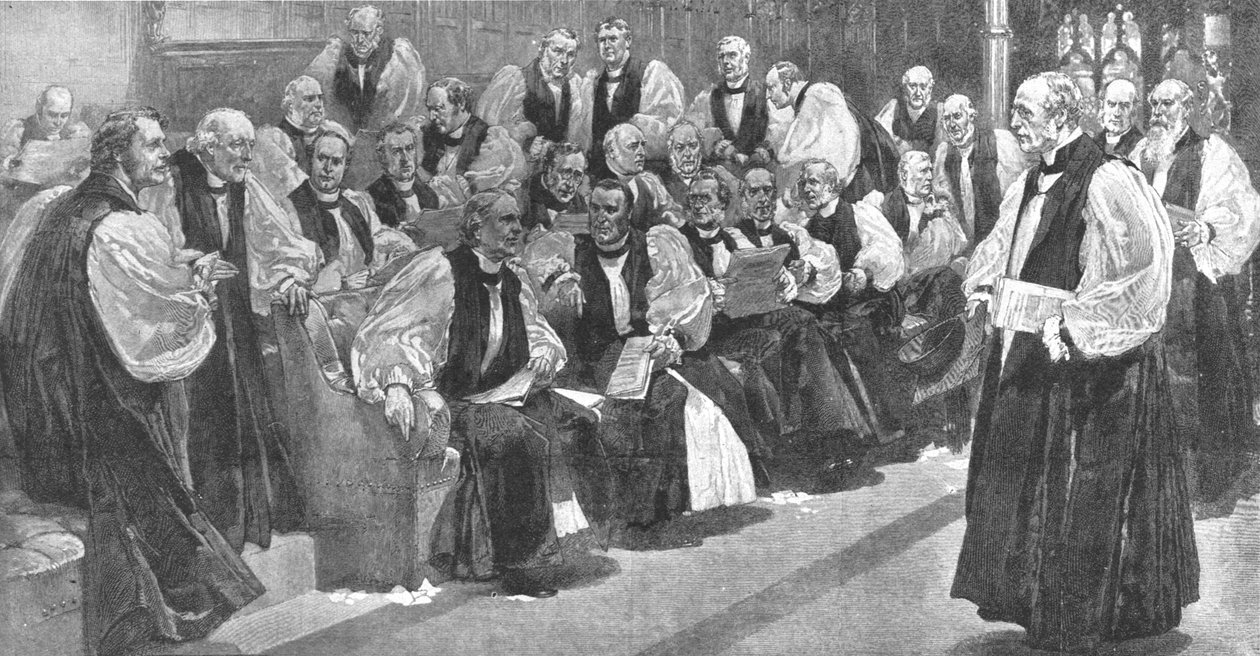 Peers Spiritual a Lordok Házában 1894-ben, 1901-ben. alkotó: Unbekannt