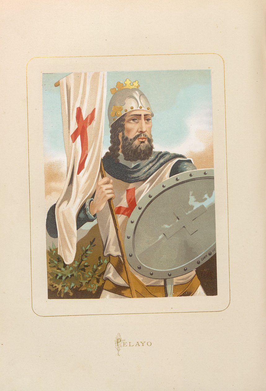 Asztúriai Pelagius, 1875-1877. alkotó: Unbekannt