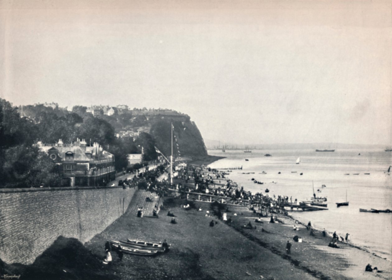 Penarth – Az Esplanade és Penarth Head, 1895 alkotó: Unbekannt