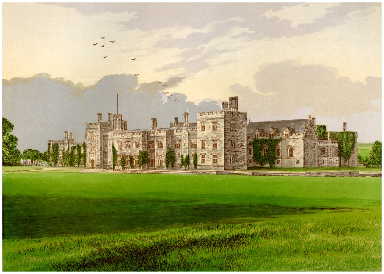 Penshurst kastély, Kent, Lord de LIsle és Dudley, 1880 alkotó: Unbekannt