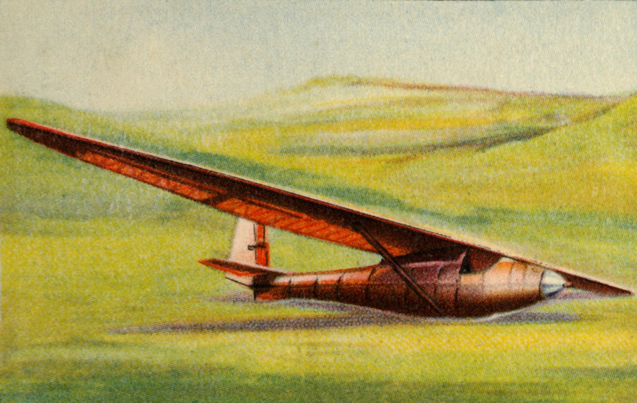 Performance vitorlázórepülő, Grunau Vitorlázó Iskola, Németország, 1931, 1932. alkotó: Unbekannt