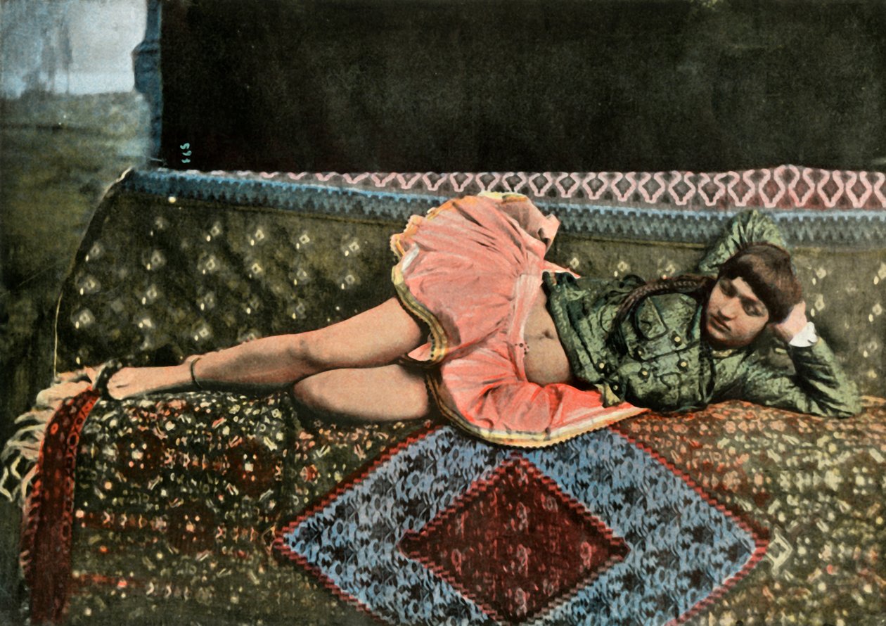 Perzsa a háremben, perzsa a háremben, 1900. alkotó: Unbekannt