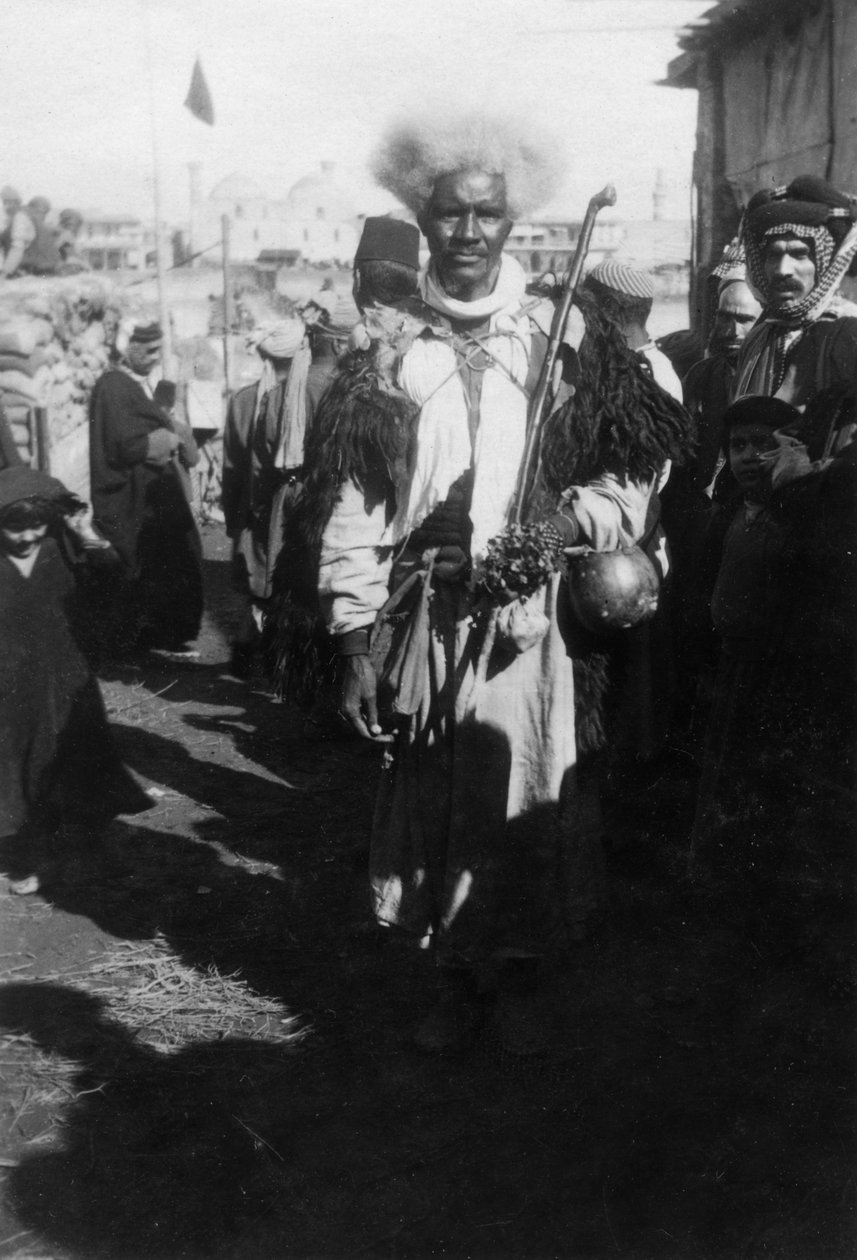 Perzsa zarándok, Bagdad, Irak, 1917-1919 alkotó: Unbekannt
