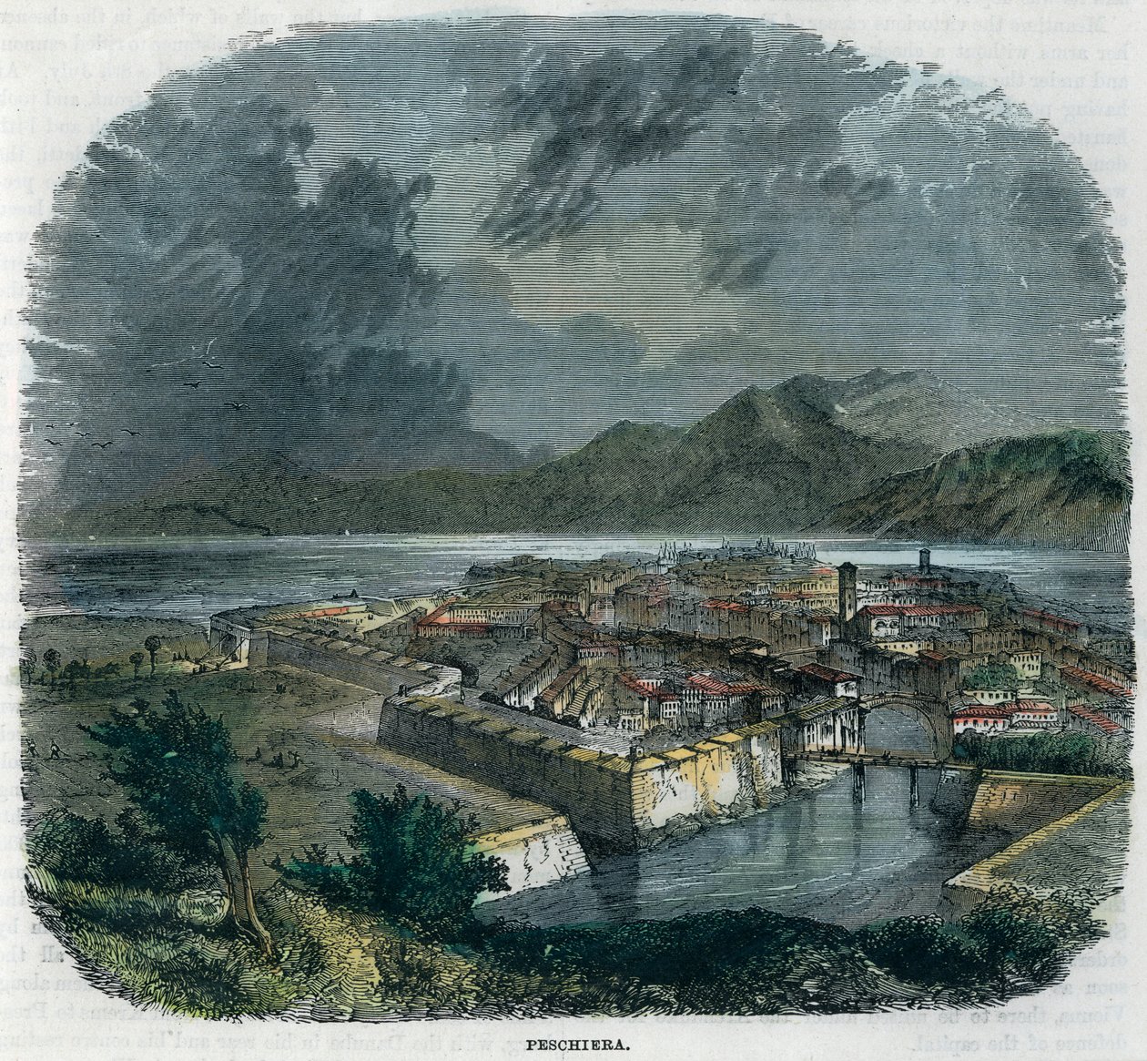 Peschiera del Garda, Olaszország, 1875 alkotó: Unbekannt
