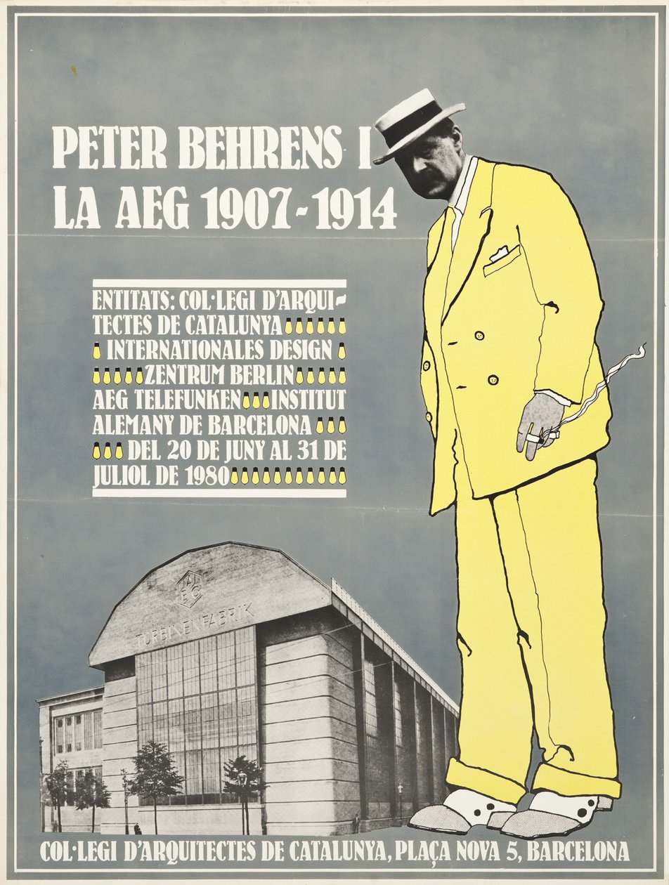 Peter Behrens és az AEG 1907-1914 plakát alkotó: Unbekannt