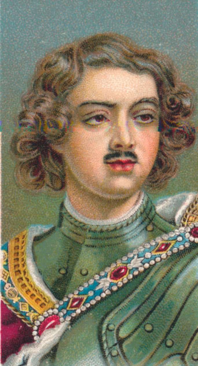 I. Nagy Péter 1672-1725, Oroszország cárja, 1924 alkotó: Unbekannt