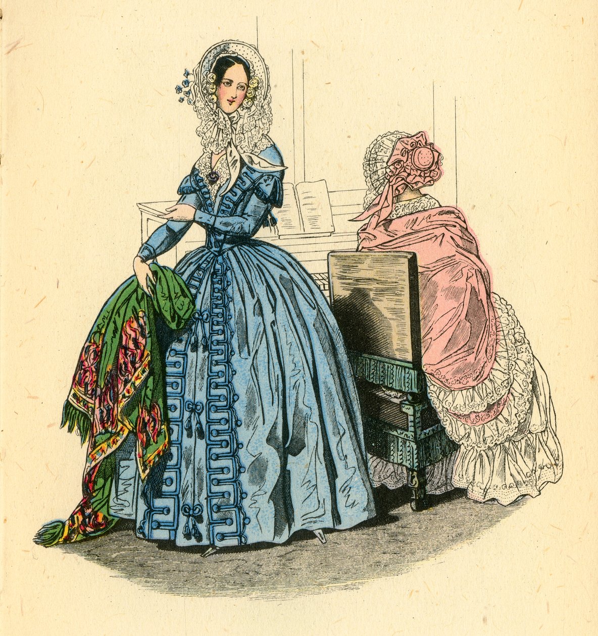 Petit Courrier des Dames, 1840, 1943. alkotó: Unbekannt