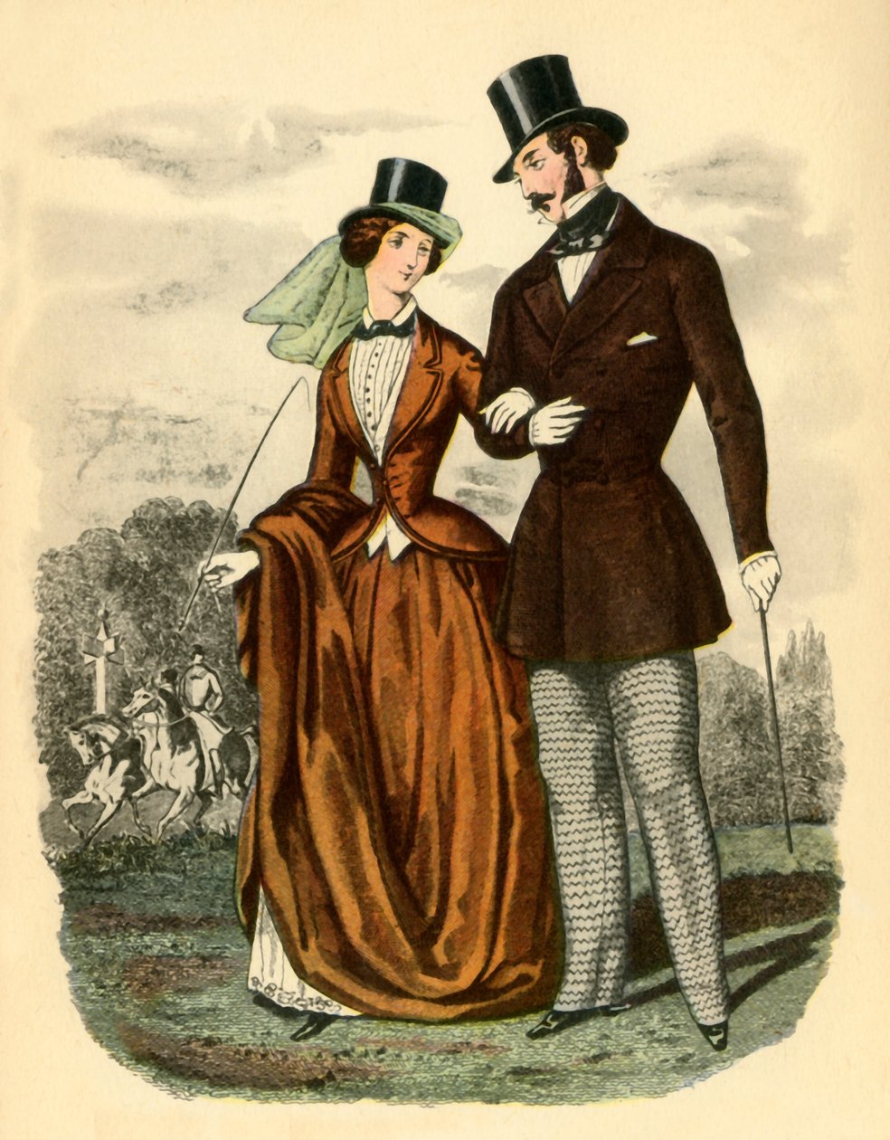 Petit Courrier des Dames, 1850, 1943. alkotó: Unbekannt
