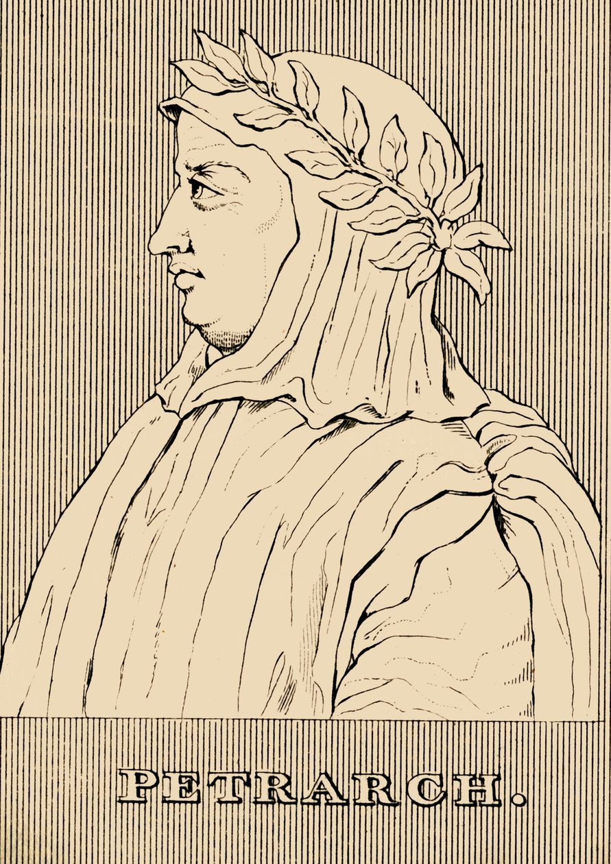 Petrarka, 1304-1374, 1830. alkotó: Unbekannt