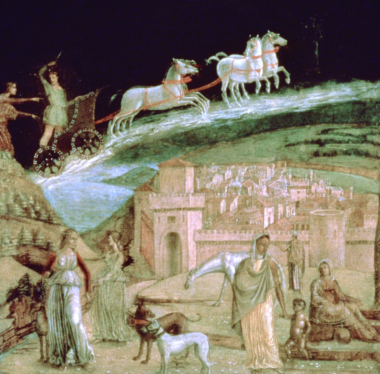 Phaeton a szekerén, 1470-1536 alkotó: Unbekannt
