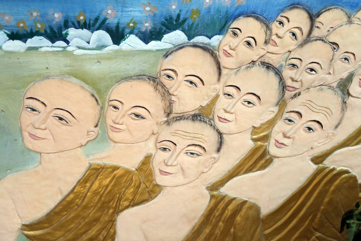 Fap van buddhista templom. A Szociális. Home Chi Minha City. Vietnam. alkotó: Unbekannt