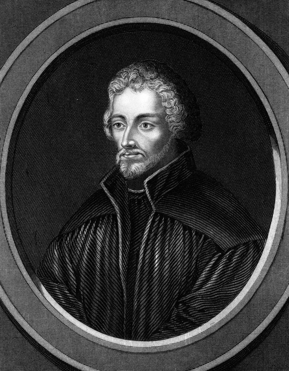 Philipp Melanchthon, 16. századi német protestáns reformátor, 1850 körül. alkotó: Unbekannt