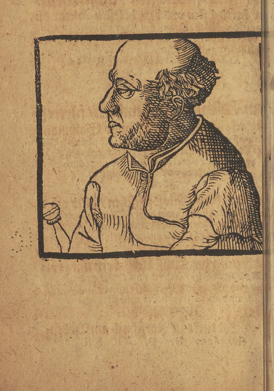 Philippus Theophrastus Aureolus Bombastus von Hohenheim Paracelsus, 1599. alkotó: Unbekannt