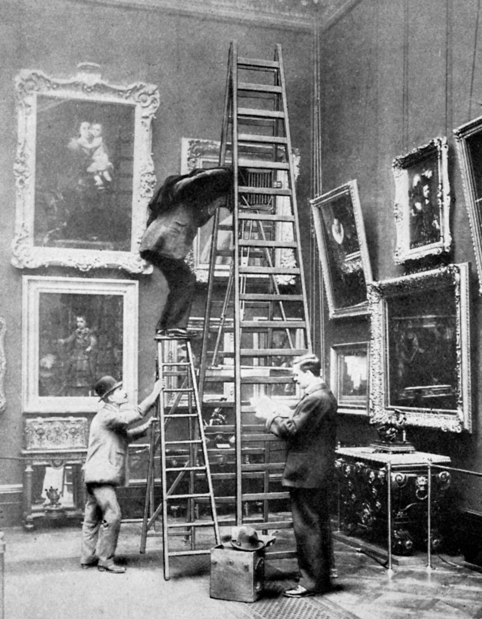 Fényképezés a Wallace Collection-ben, London, 1908-1909 alkotó: Unbekannt