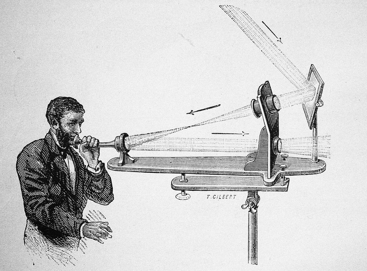 Alexander Graham Bell fotótelefonja, 1882 alkotó: Unbekannt