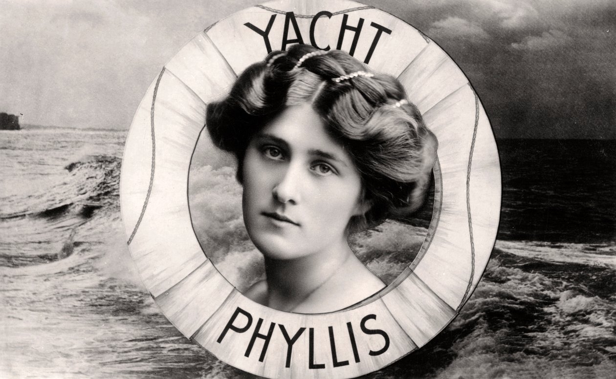 Phyllis Dare 1890-1975, angol színésznő, 1907 alkotó: Unbekannt