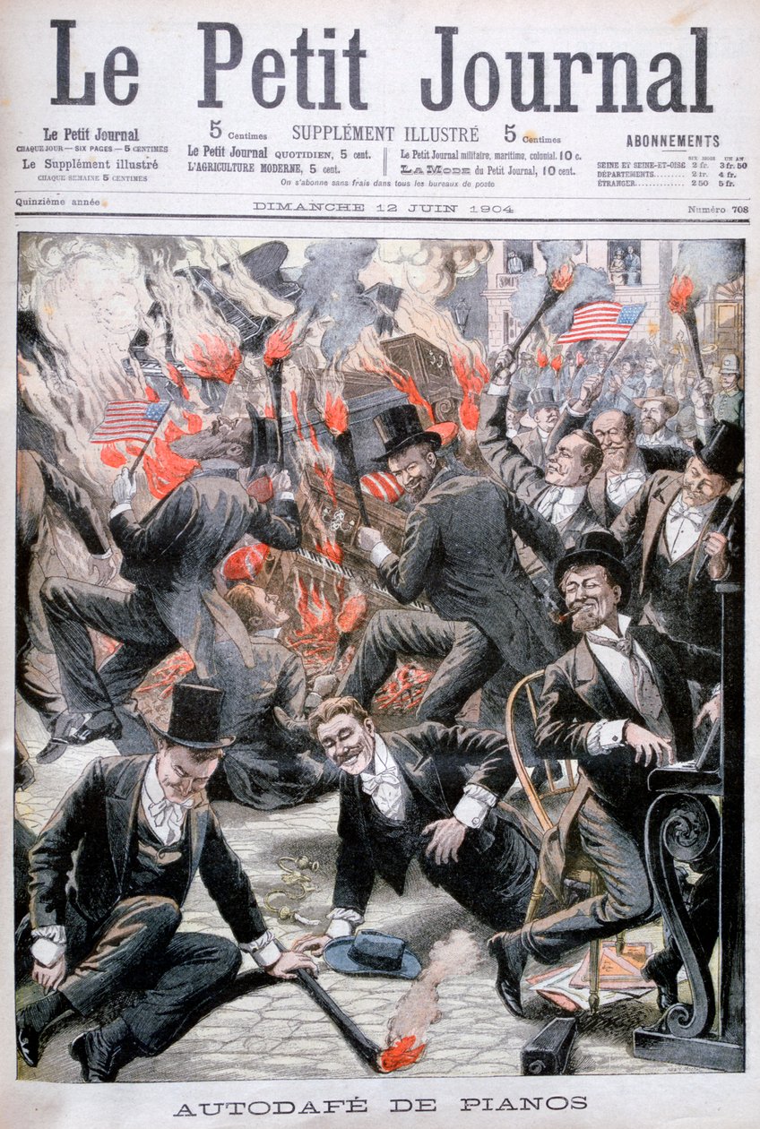 Zongoraégés, Egyesült Államok, 1904 alkotó: Unbekannt
