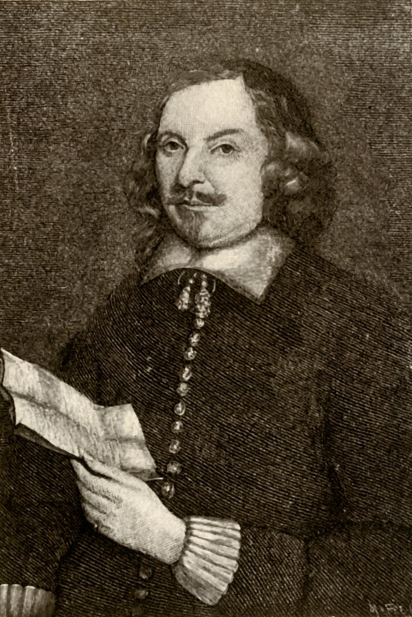 Edward Winslow képe puritán ruhában, 1644, 1937. alkotó: Unbekannt