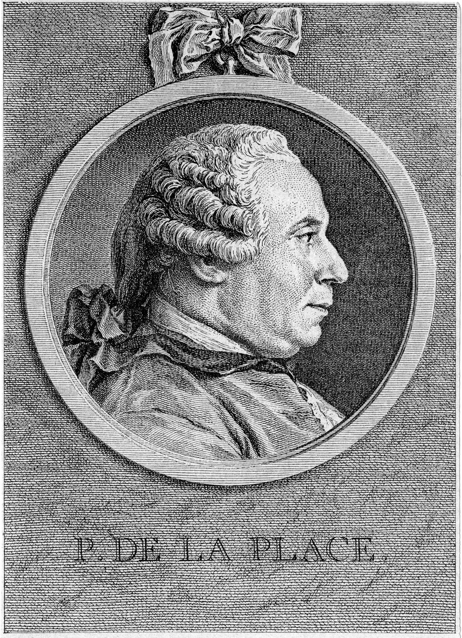Pierre Simon Laplace francia matematikus és csillagász, 18. század alkotó: Unbekannt