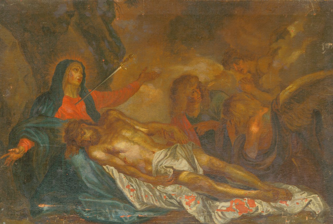 Pietà - a bánatok anyja alkotó: Unbekannt