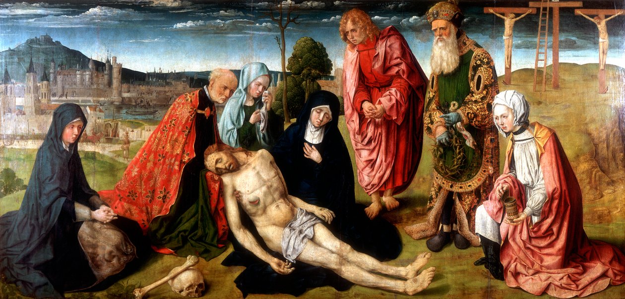 Pieta of Saint-Germain-des-Pres, c1500 alkotó: Unbekannt