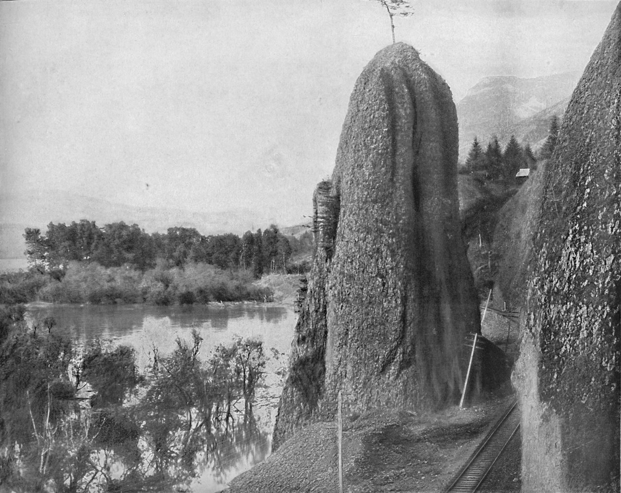 Herkules oszlopai, Columbia folyó, 1897. alkotó: Unbekannt