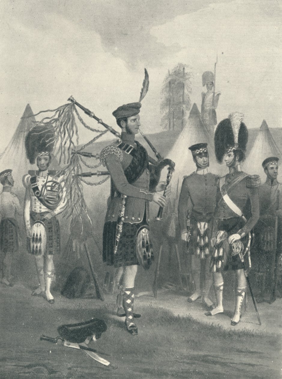 Piper, 93. Sutherland Highlanders, 1909. századi XIX alkotó: Unbekannt