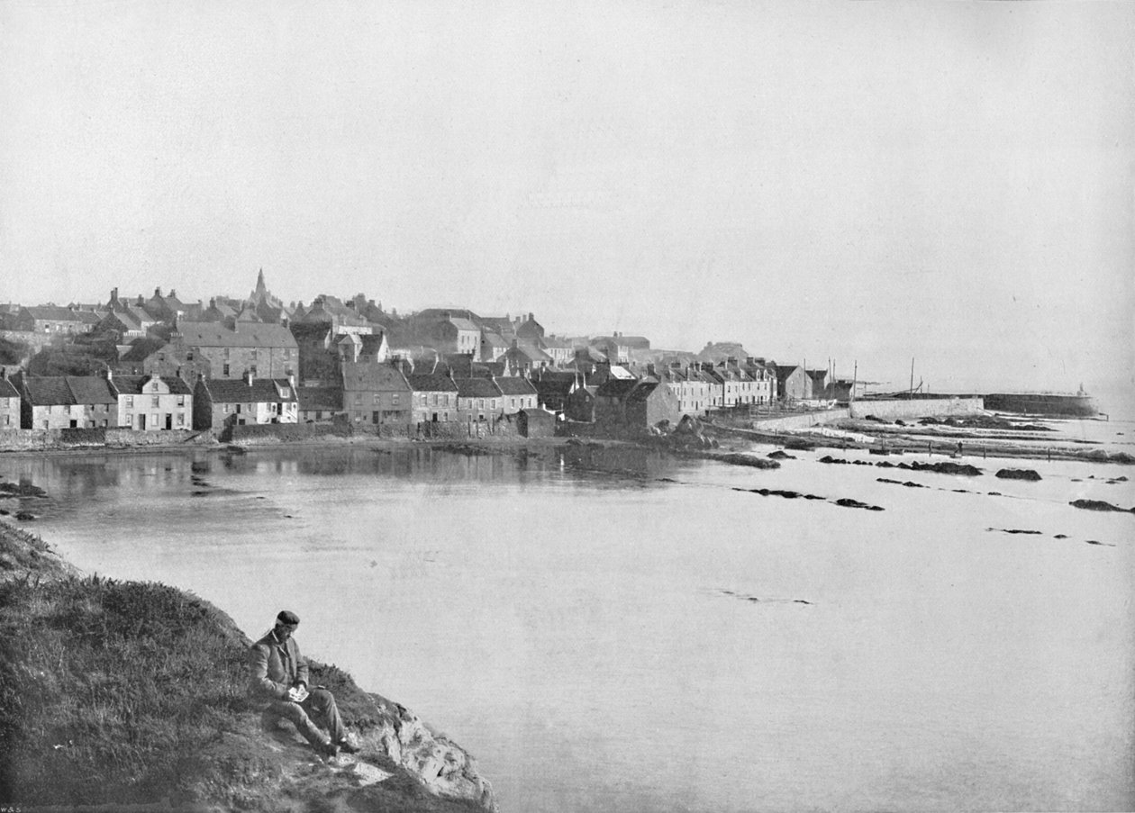 Pittenweem – Nyugatról, 1895 alkotó: Unbekannt