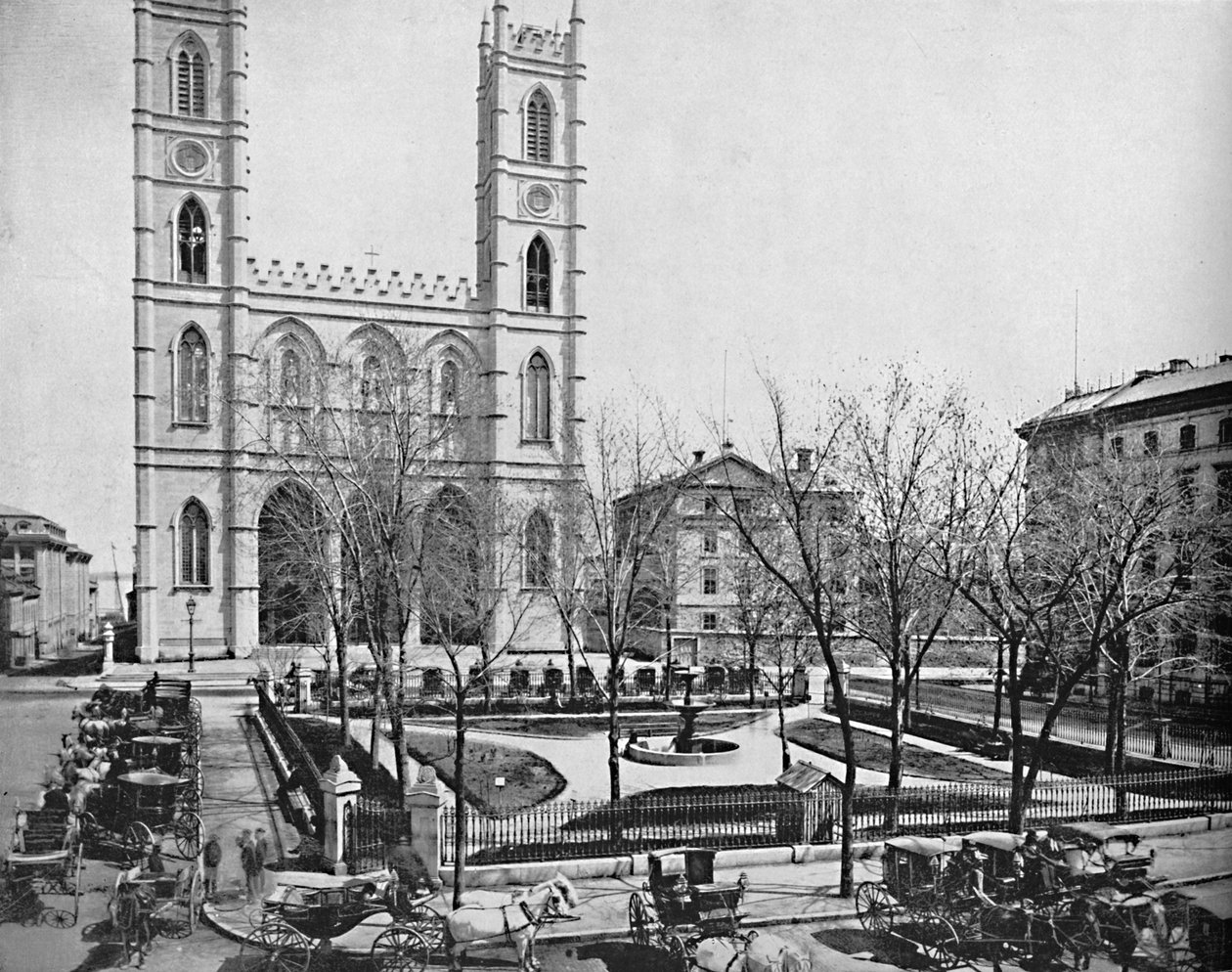 Place dArmes, Montreal, Kanada, c1897. alkotó: Unbekannt