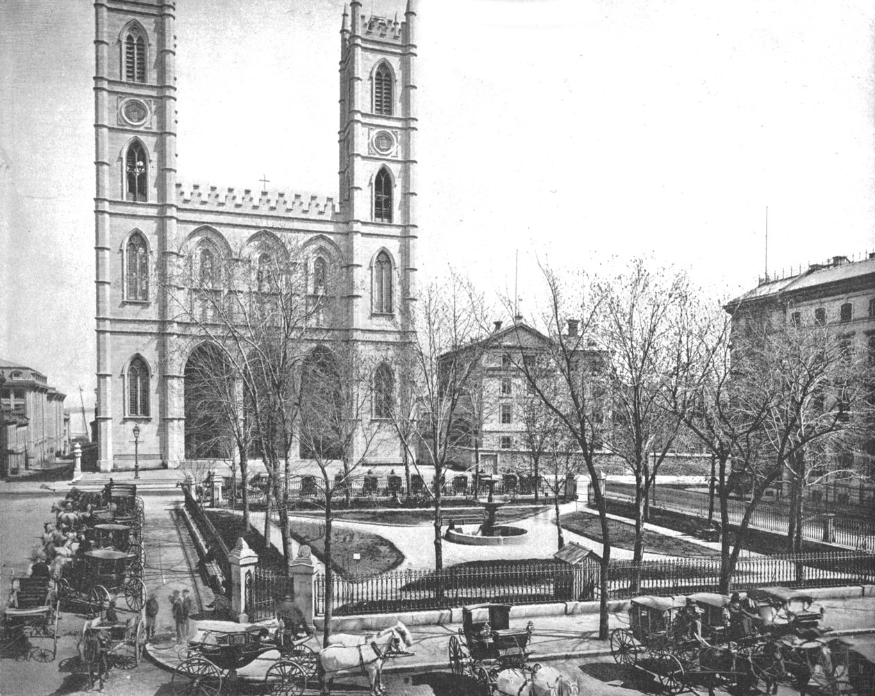Place dArmes, Montreal, Kanada, c1900. alkotó: Unbekannt