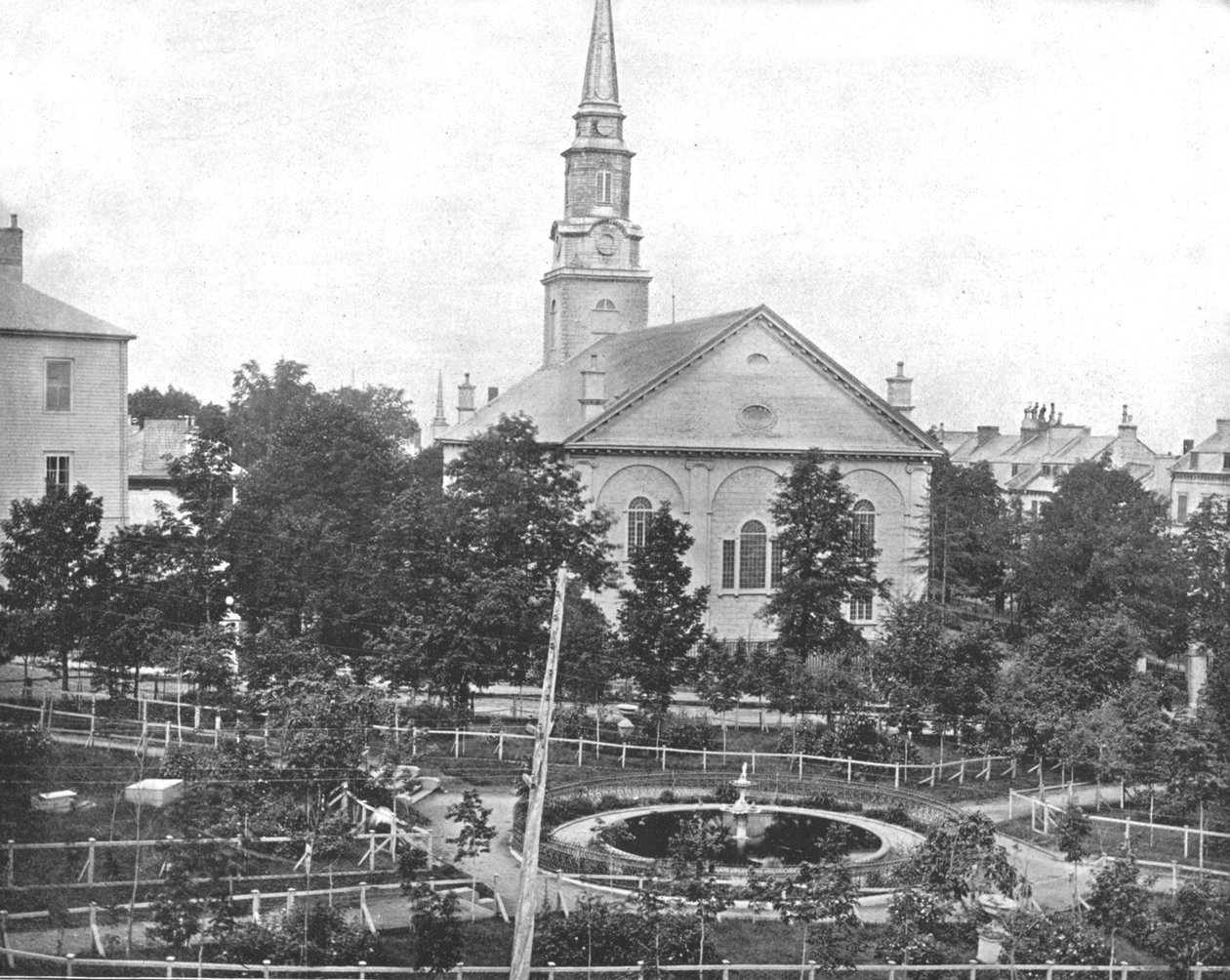 Place dArmes, Quebec City, Kanada, c1900. alkotó: Unbekannt