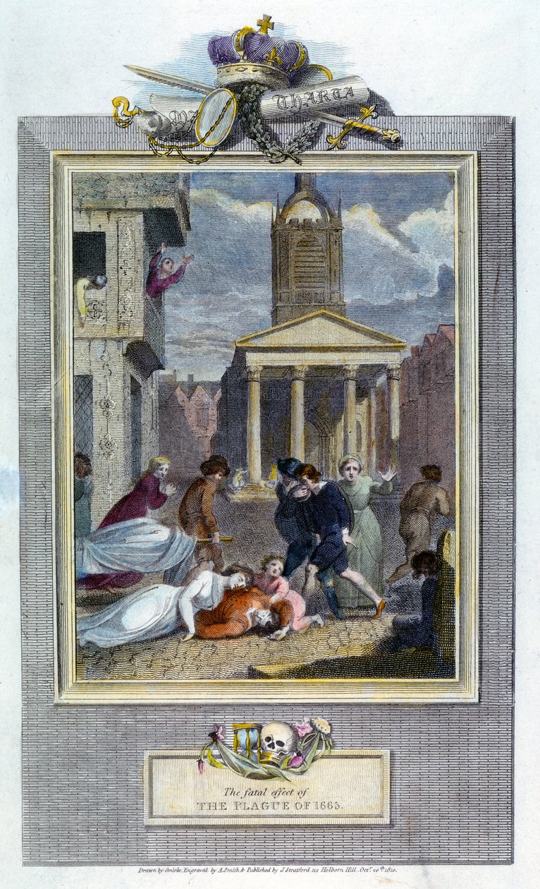 Londoni pestis, 1665 1810 alkotó: Unbekannt