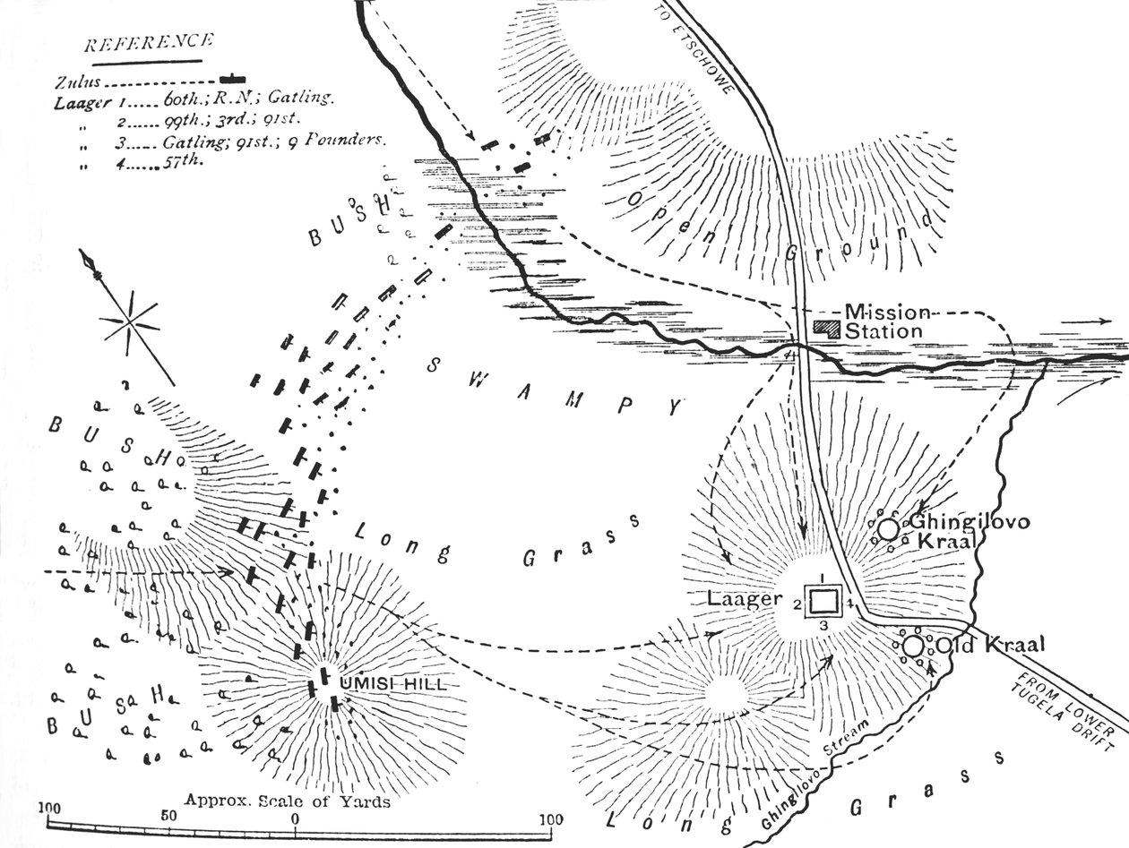 A Ghingilovói csata terve, 1880 alkotó: Unbekannt