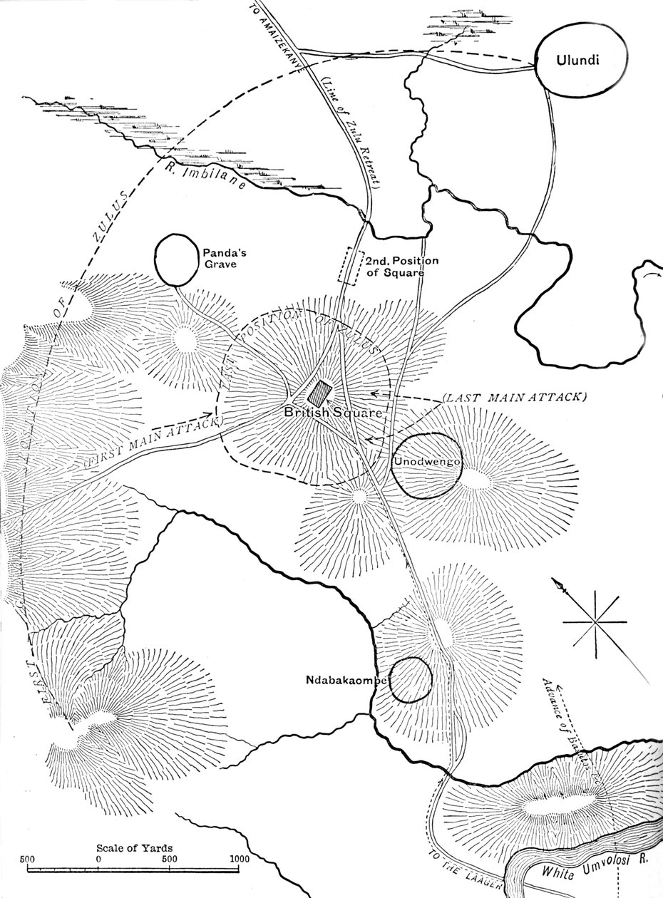 Az ulundi csata terve, 1879. július 4., 1880. k alkotó: Unbekannt