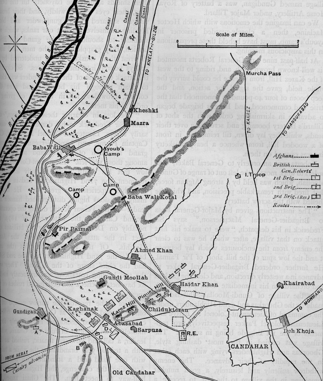 A candahari csata tervei, 1880. szeptember 1., 1880. k alkotó: Unbekannt