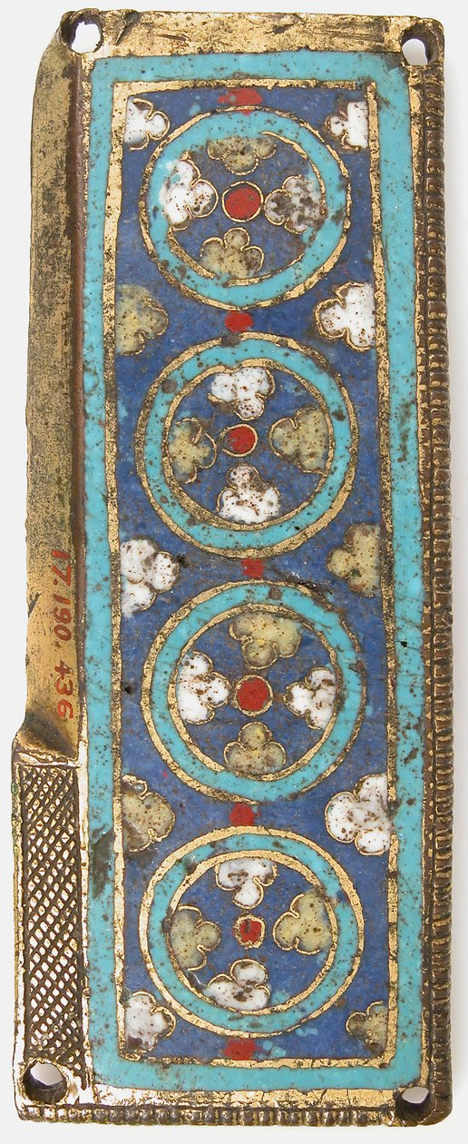 Emléktábla egy ereklyetartó szentélyből, német vagy dél-holland, kb. 1175-1200. alkotó: Unbekannt