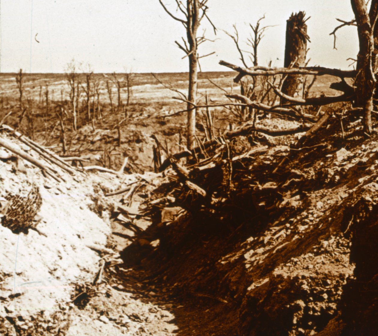 Plateau de Craonne, Észak-Franciaország, 1914-c1918 alkotó: Unbekannt