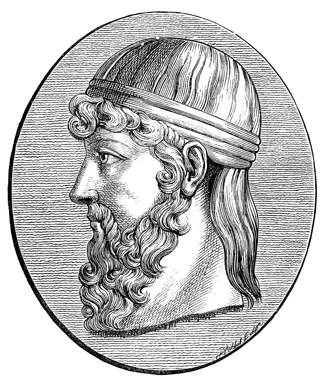 Platón Kr.e. 428-c348, ókori görög filozófus alkotó: Unbekannt