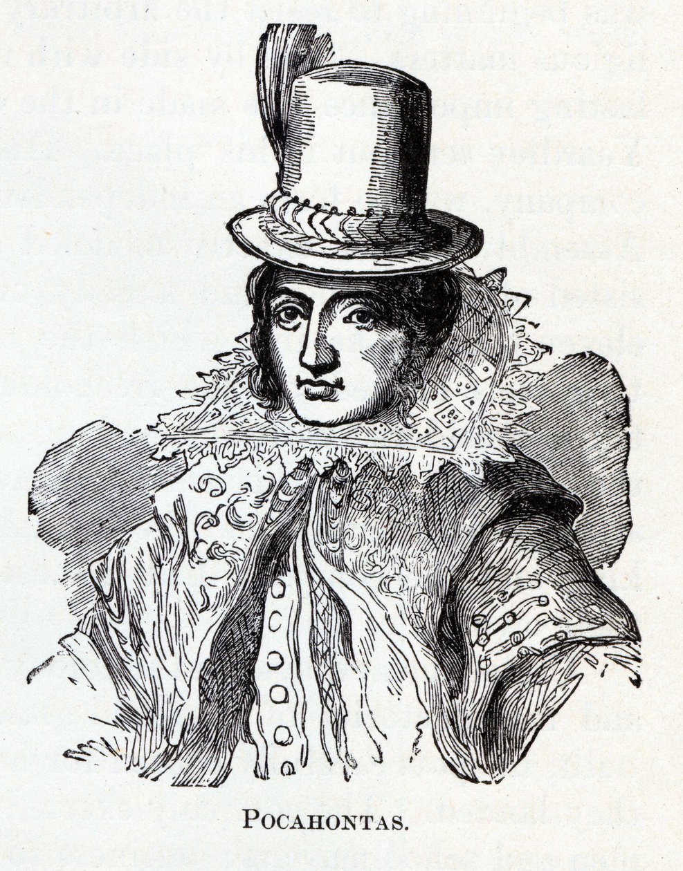Pocahontas, 1882 alkotó: Unbekannt