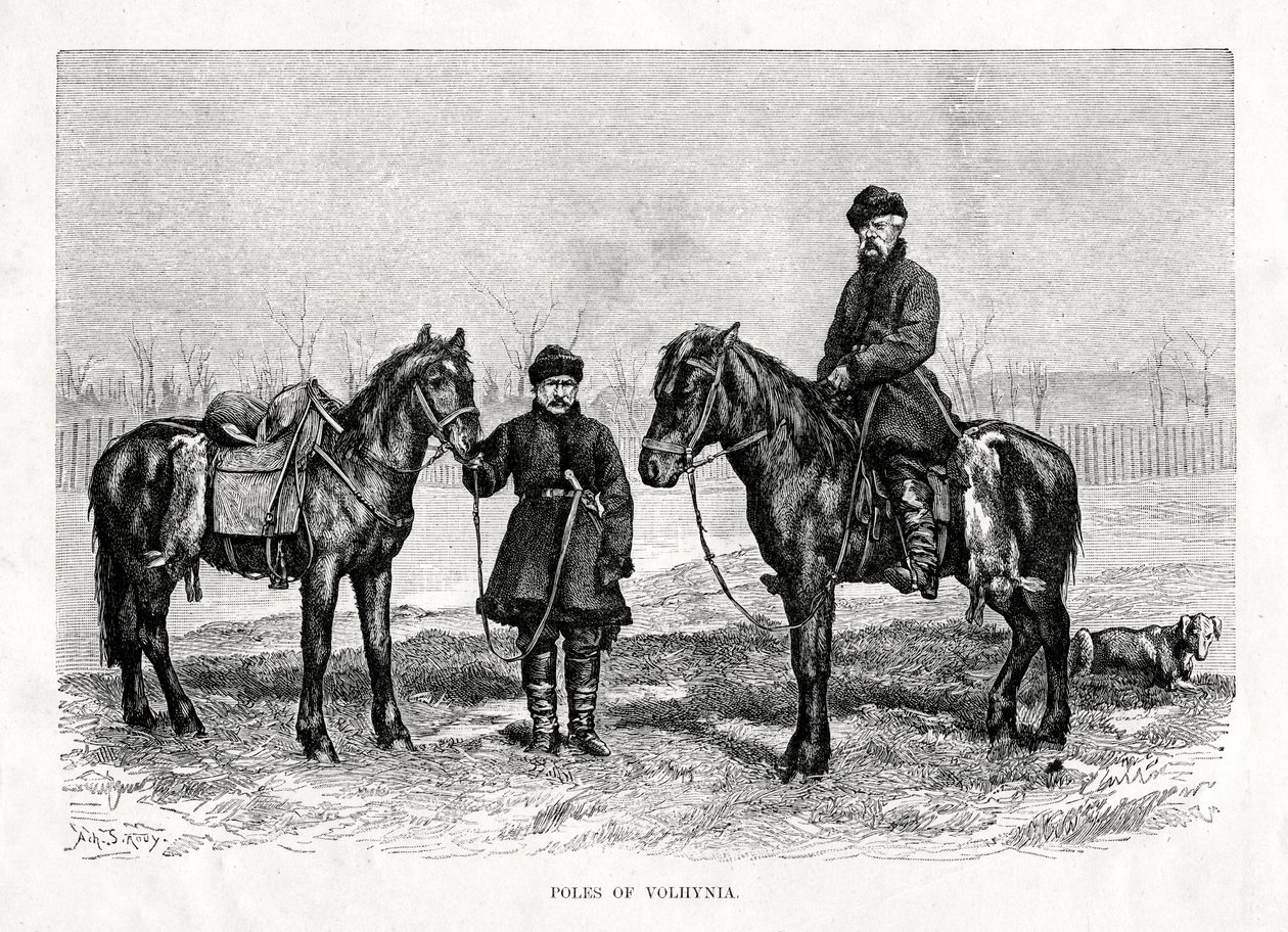 Volhínia lengyelei, Nyugat-Ukrajna, 1879 alkotó: Unbekannt