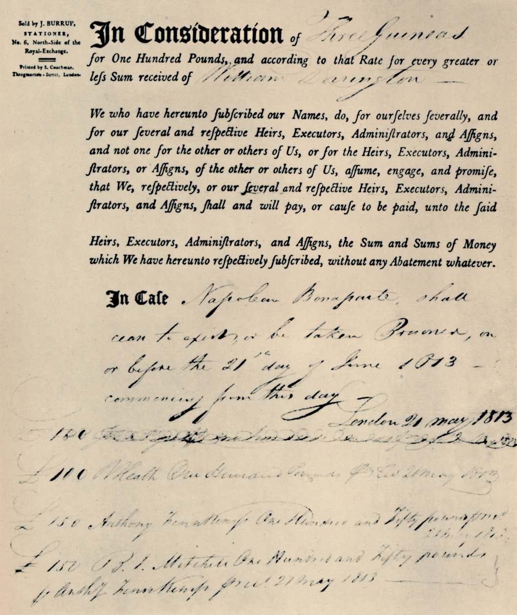 Napóleon életpolitikája, 1813, 1928 alkotó: Unbekannt