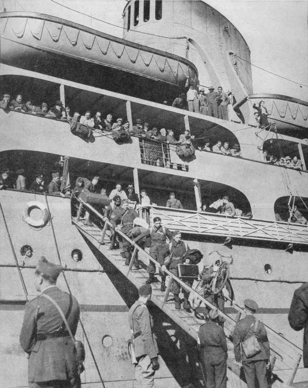 Lengyel csapatok harcolni Nagy-Britanniával, 1940, 1940 alkotó: Unbekannt
