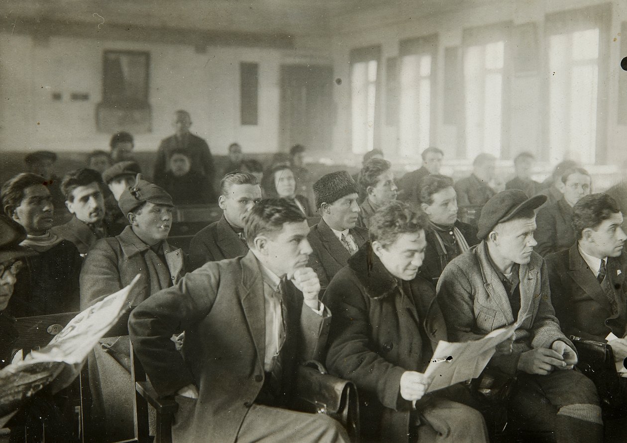Politikai oktatás, Szovjetunió, 1920-as évek alkotó: Unbekannt