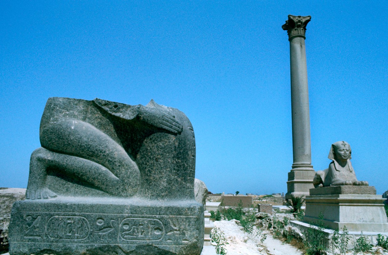 Pompeius-oszlop, Alexandria, Egyiptom alkotó: Unbekannt