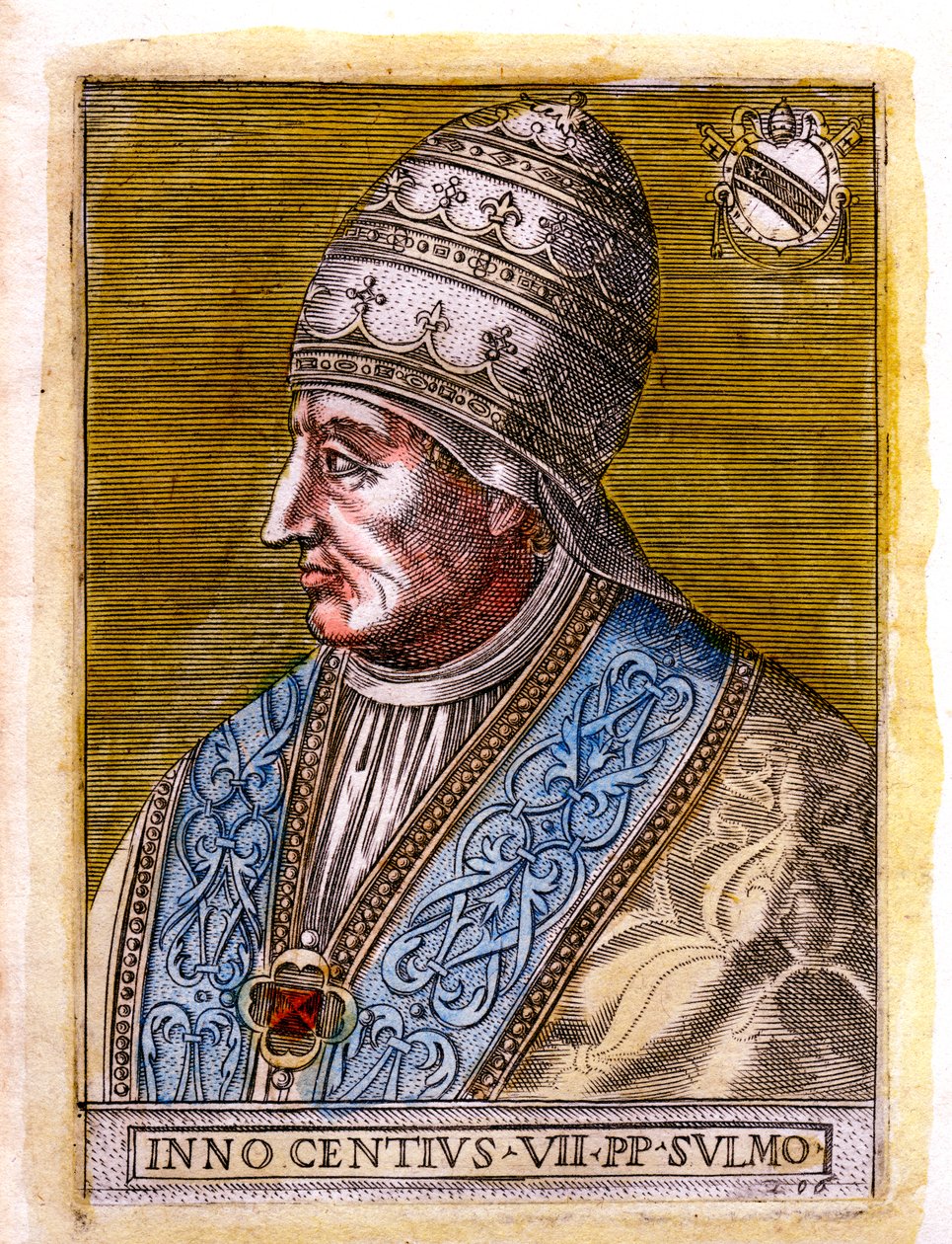 VII. Innocent pápa c1336-1406, c19. század alkotó: Unbekannt